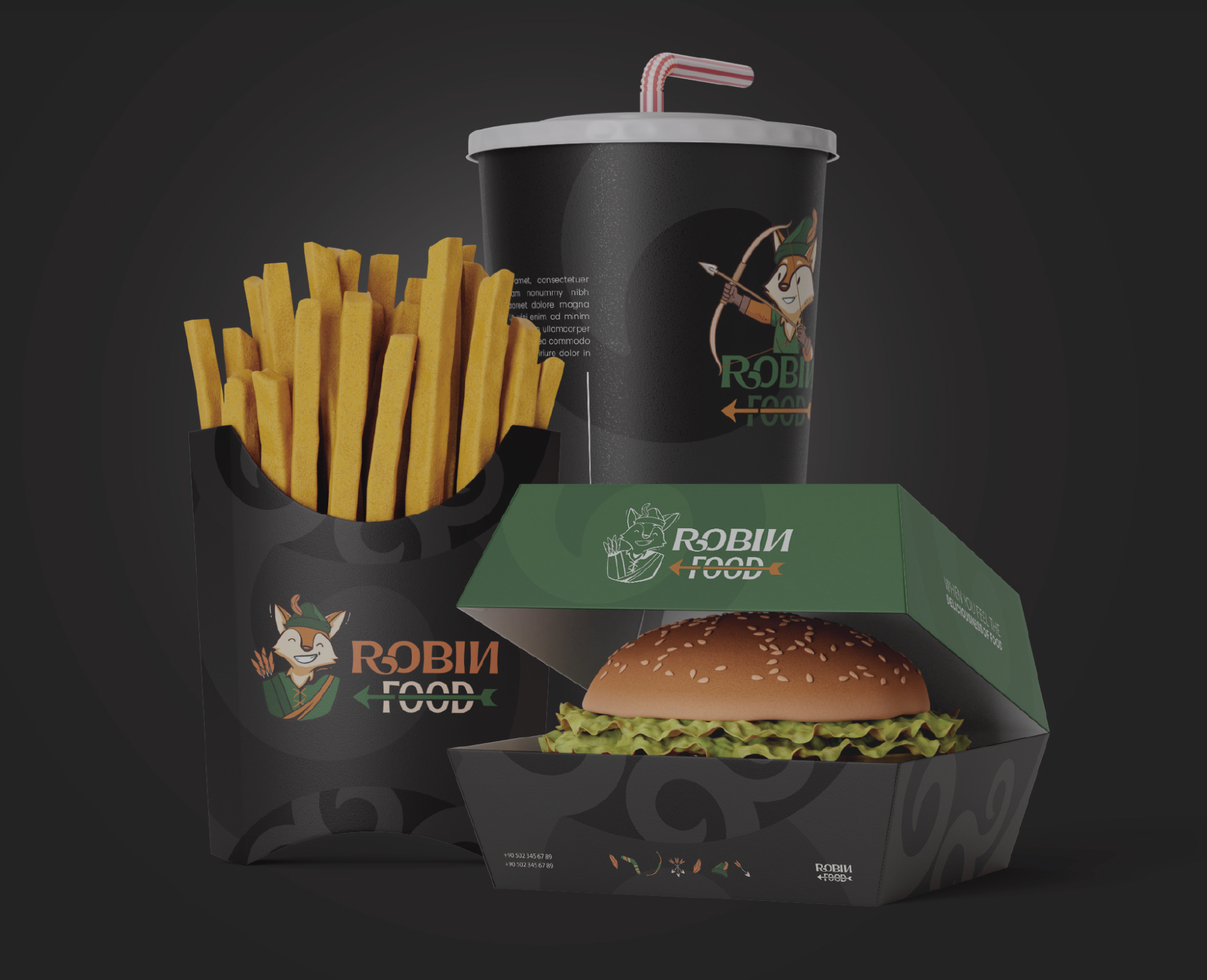 Robin Food identity